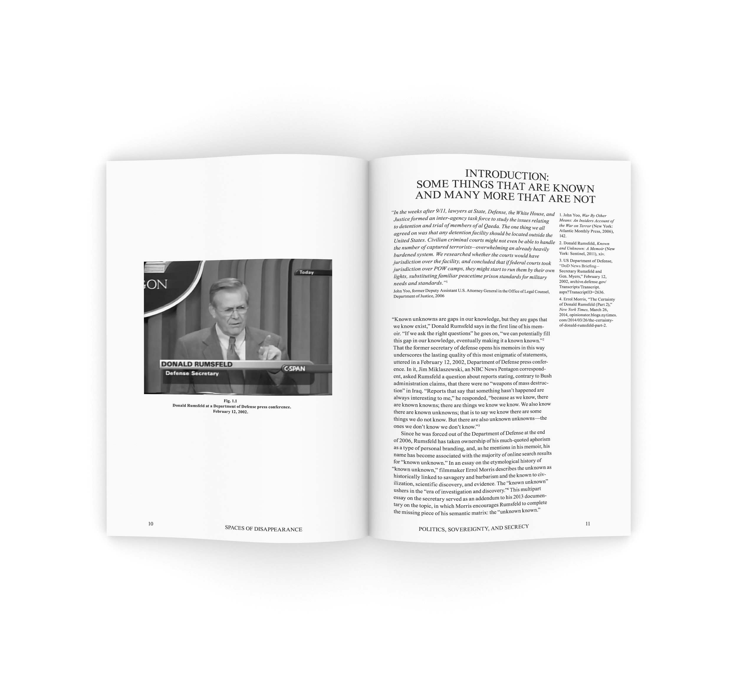 Spaces of Disappearance: The Architecture of Extraordinary Rendition — cover